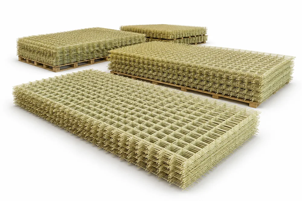 Panouri de plasă GFRP produse în România de Blue Star